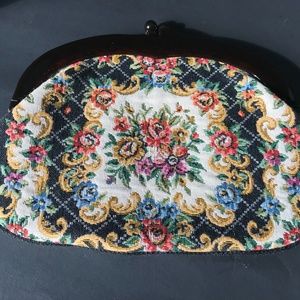 Danielle of Canada Bags - Japan Tapestry & Bakelite Frame Clutch Handbag Danielle of Canada Bags - Japan Tapestry & Bakelite Frame Clutch Handbag